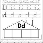 Alphabet Letter D Worksheet Preschool Printable Activity