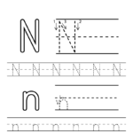 Alphabet Letter Tracing Printables | Activity Shelter