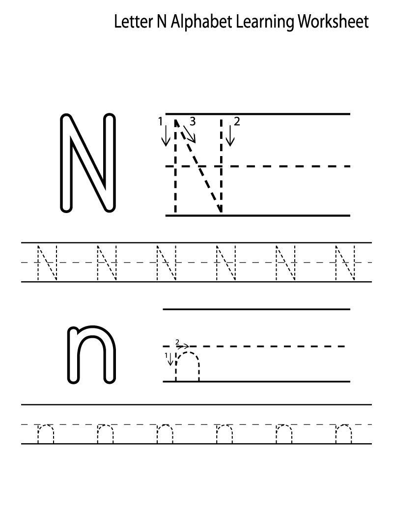 Alphabet Letter Tracing Printables | Activity Shelter