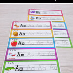 Alphabet Tracing Cards, Alphabet Tracing Pages, Alphabet