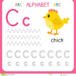 Alphabet Tracing Worksheet For Preschool And Kindergarten