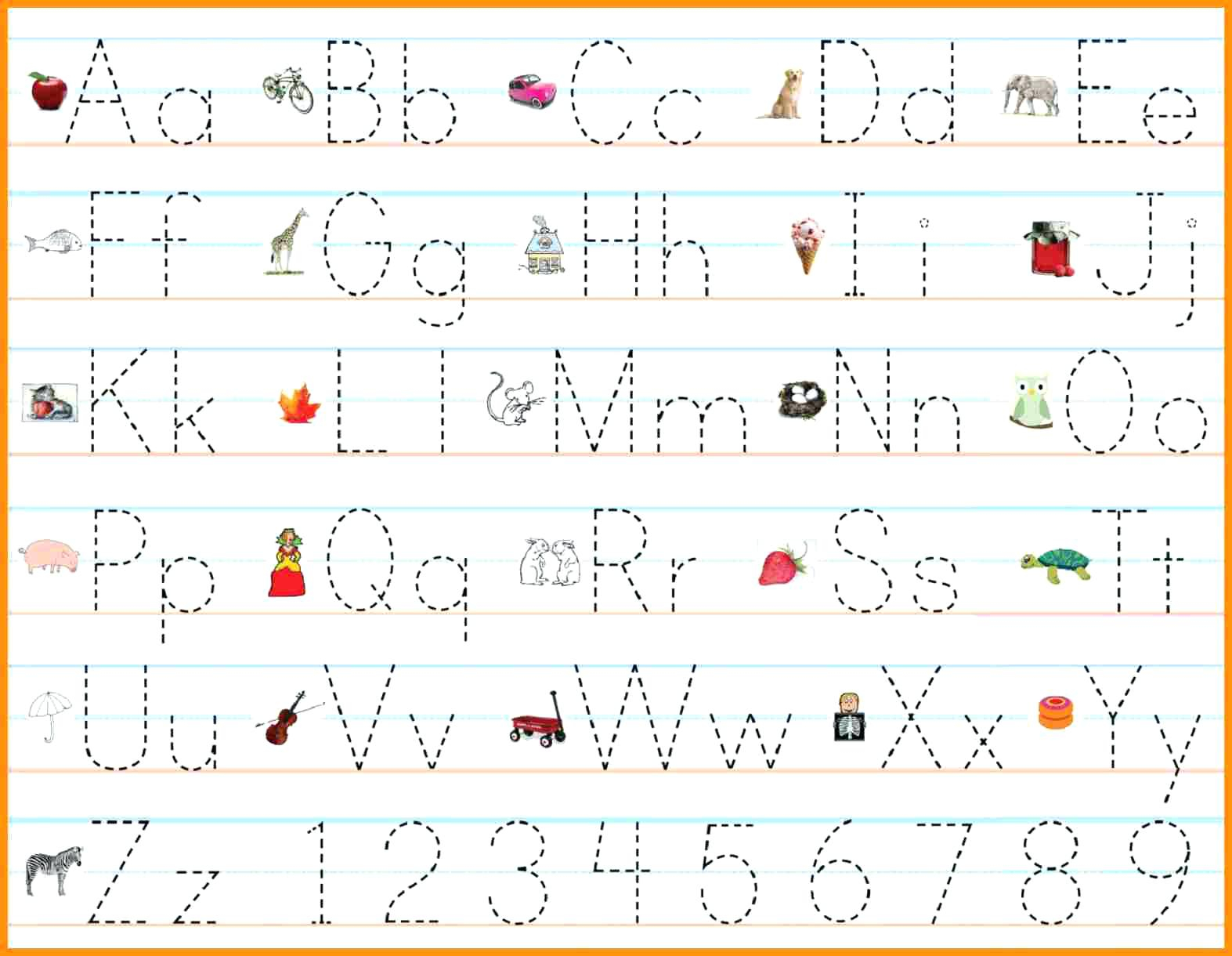 Alphabet Worksheets Pdf Free - Clover Hatunisi