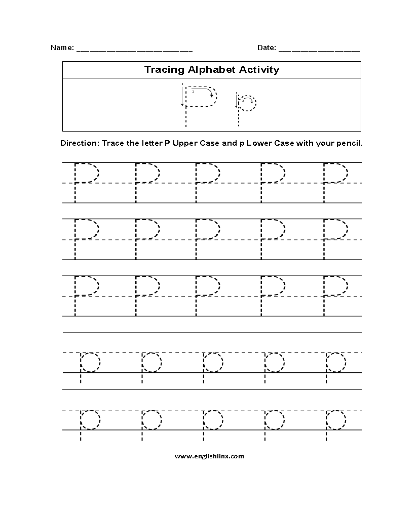 Alphabet Worksheets | Tracing Alphabet Worksheets