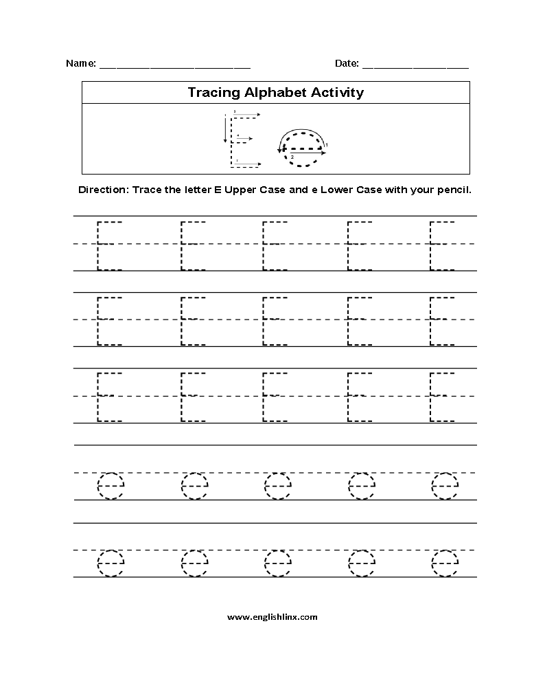 Alphabet Worksheets | Tracing Alphabet Worksheets