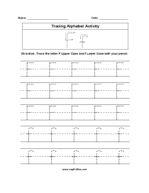 Alphabet Worksheets | Tracing Alphabet Worksheets