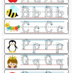 Alphabet Write And Wipe With Correct Letter Formation