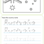 Australian Handwriting Worksheets – Victorian Modern Cursive