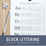 Basic Hand-Lettering: Block Lettering | Lettering, Block