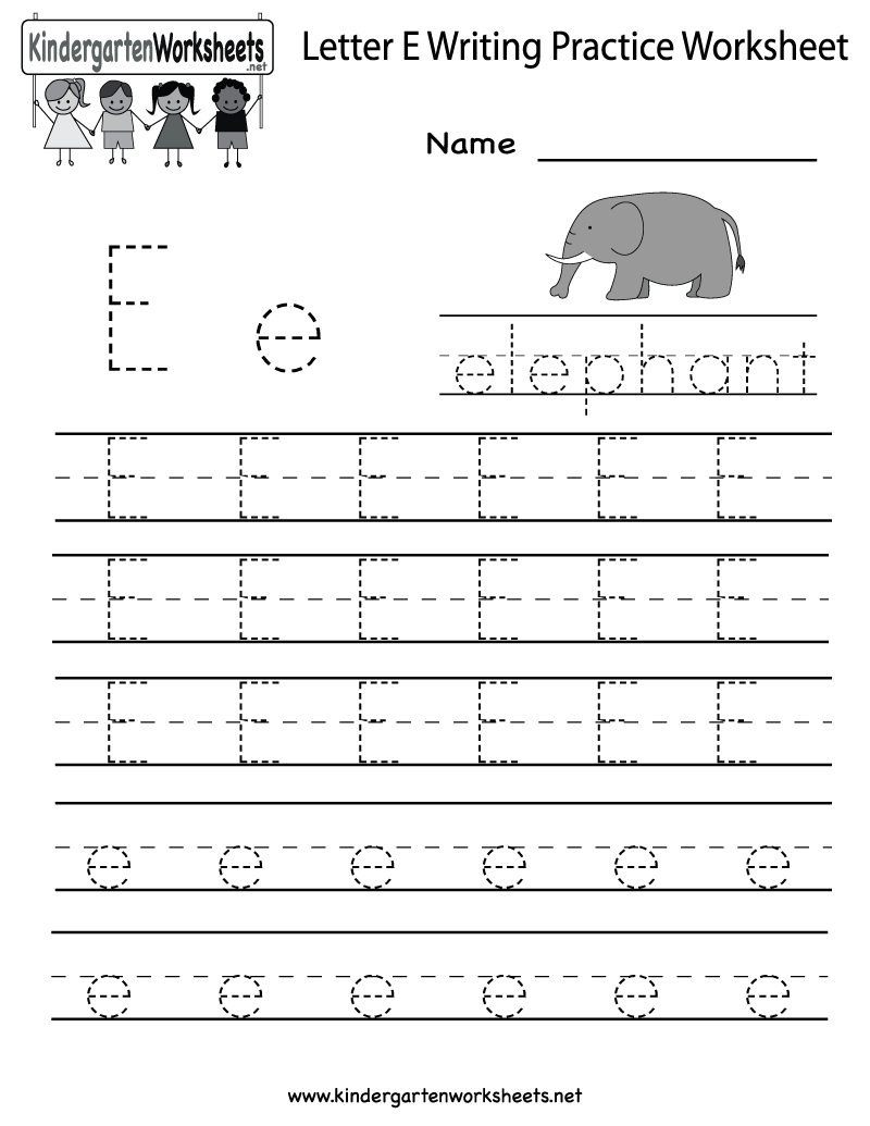 Best Of Preschool Letter E Worksheet | Educational Worksheet