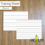 Blank Tracing Sheet, I Can Write My Name, Tracing, Practice