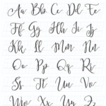 Calligraphy Alphabets: What Are Lettering Styles? + Free