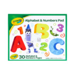Crayola Letter And Number Tracing Worksheets, 30 Pages | Crayola |  Crayola