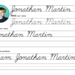 Create Personalized Cursive Handwriting Worksheets For Kids