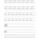 Cursive Alphabet Letters Tracing Pages | Printable Tracing