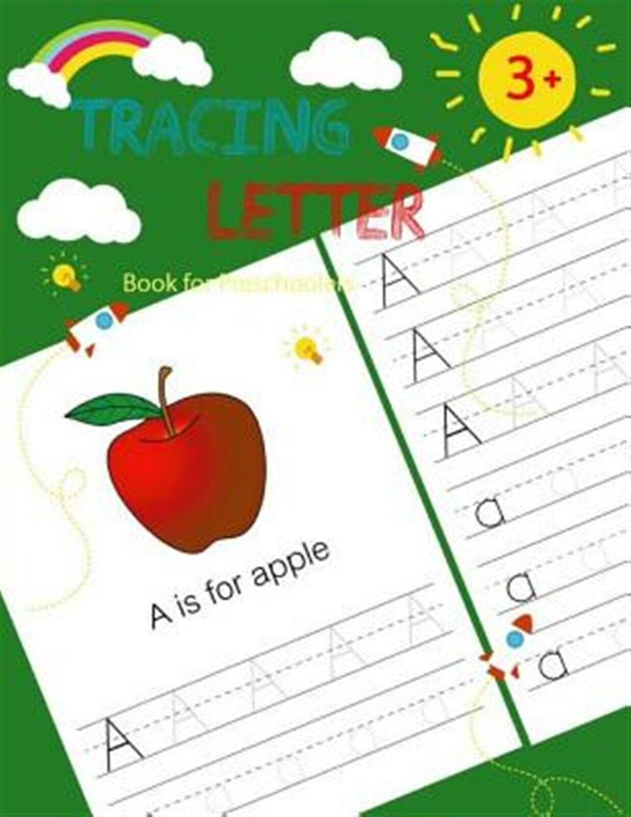 Details About Letter Tracing Book For Preschoolers Handwriting Workbook Pr Jk Studio Kids