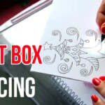 Diy Light Box Tracing || Art Tips