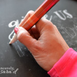 Diy Perfect Chalkboard Lettering - Sincerely, Sara D. | Home