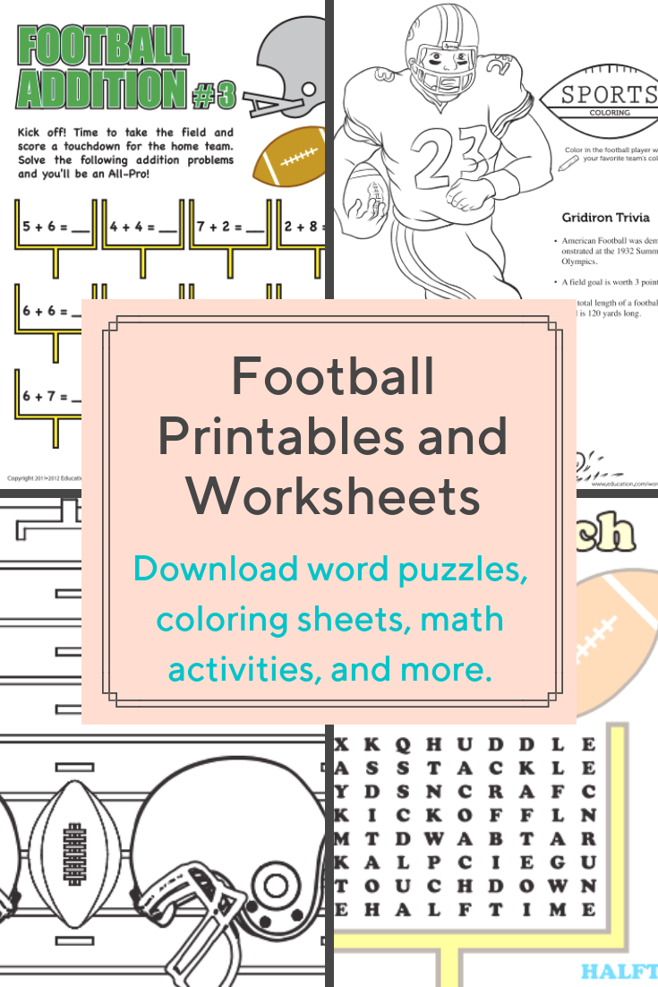 Download These Free Football-Themed Printables And