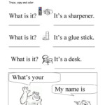 English Esl What's Your Name Worksheets - Most Downloaded (9