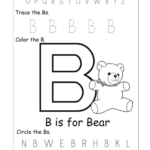Find It. | Letter B Worksheets, Alphabet Tracing Worksheets