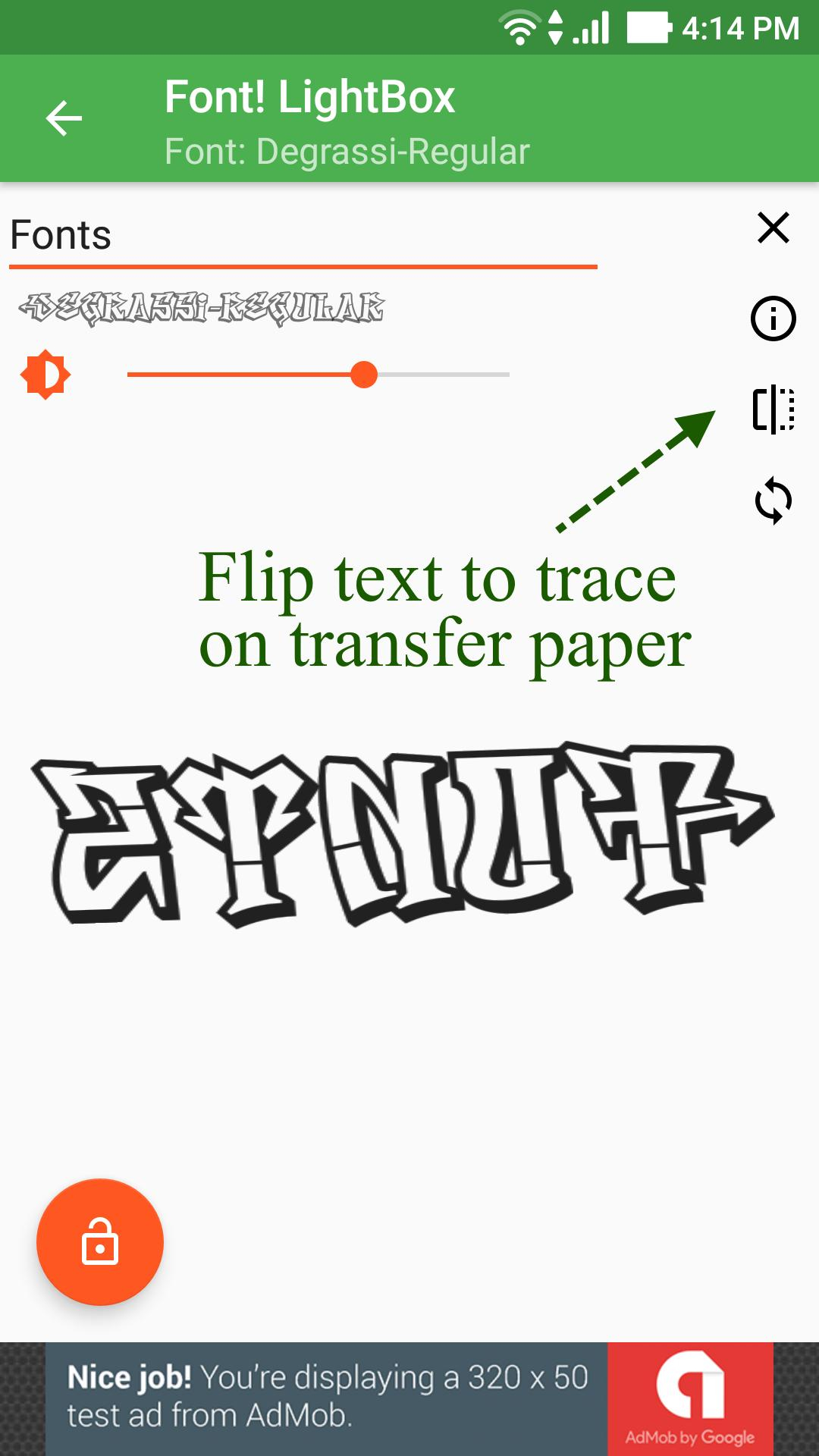 Font! Lightbox Tracing App For Android - Apk Download