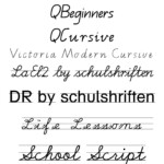 Fonts To Help Kids To Write + Qld Cursive | Teaching Cursive