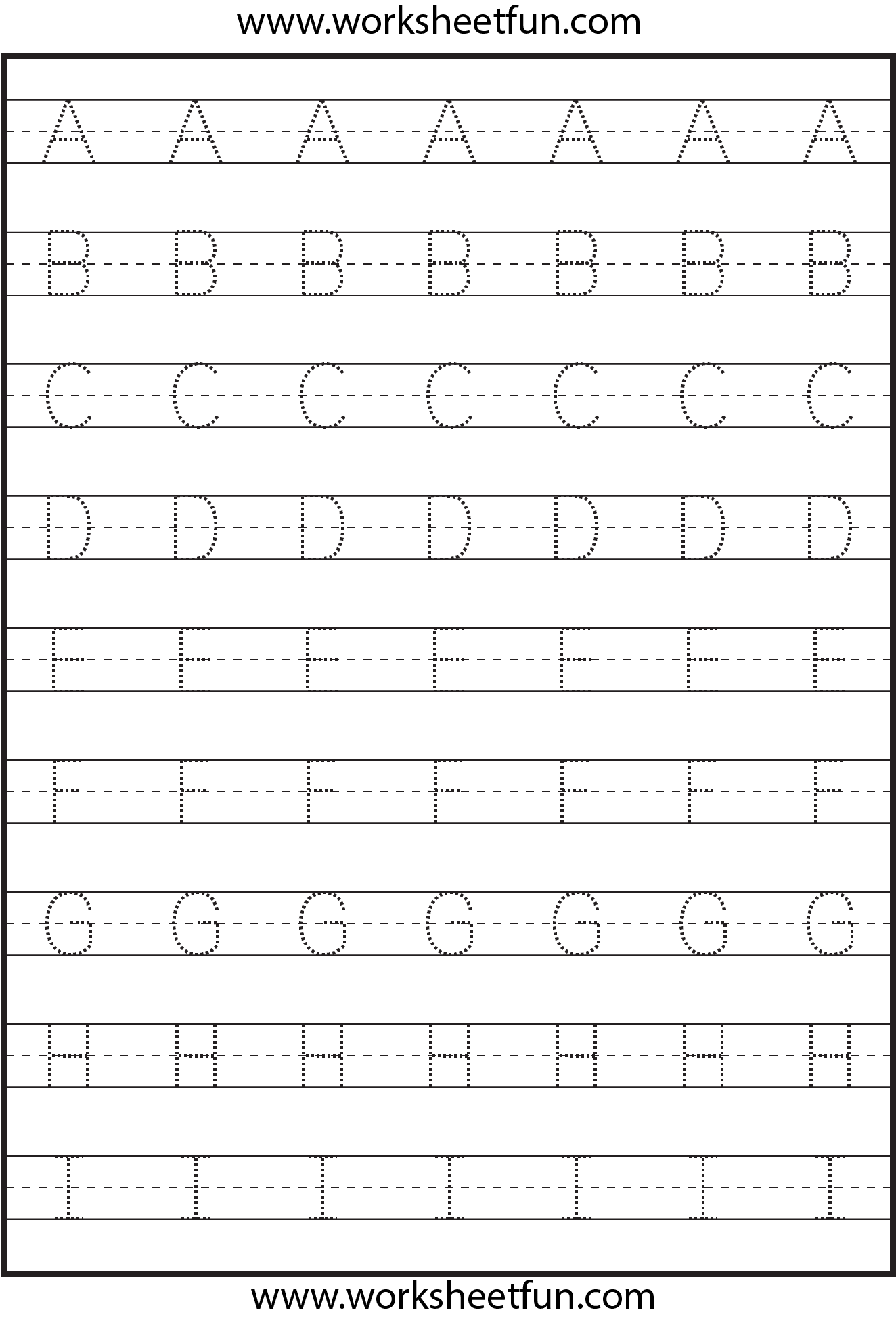 Free Abc Worksheets For Preschool Pictures - P&amp;amp;k | Letter