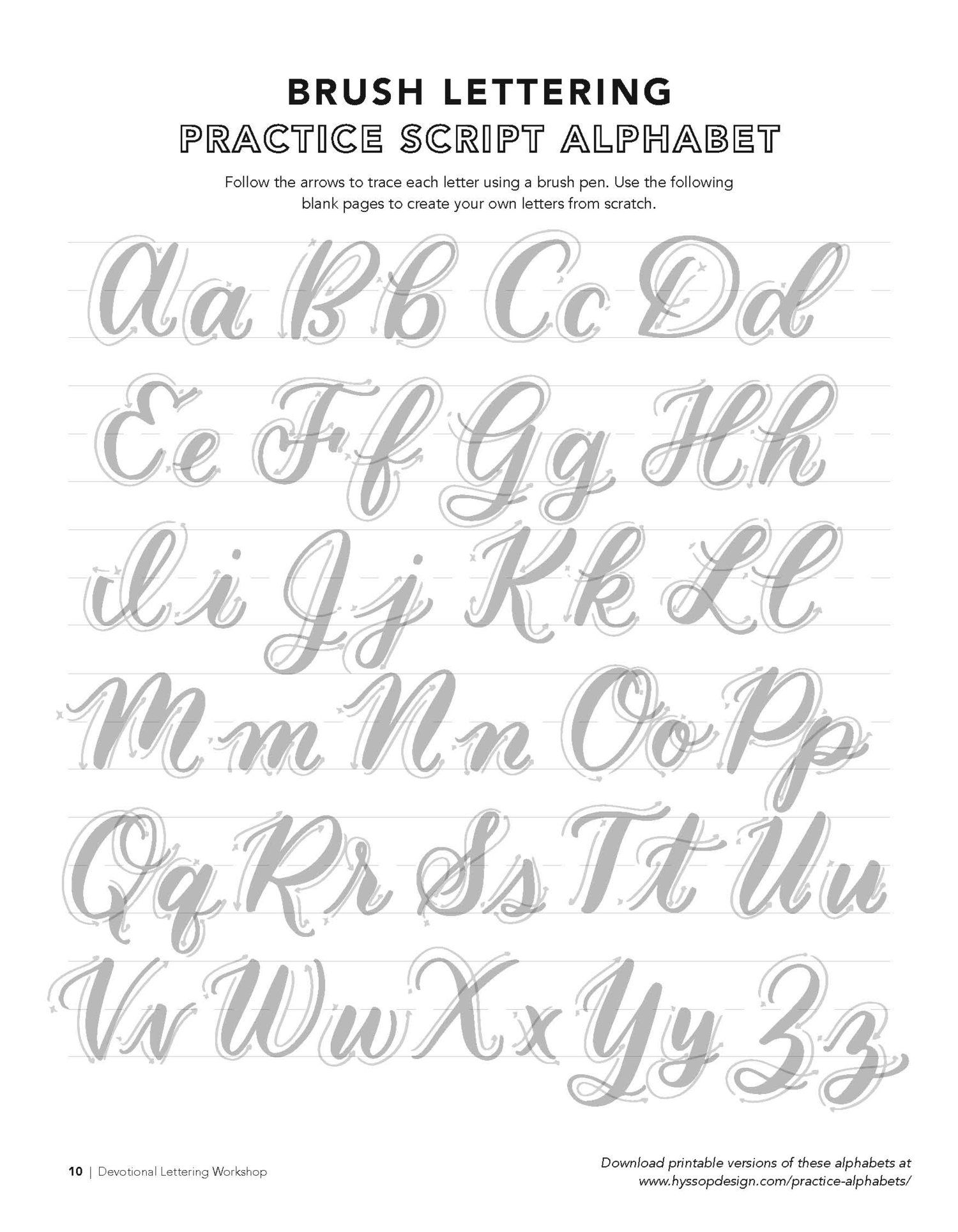 Free Calligraphy Alphabets — Jacy Corral | Hyssop Design