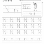 Free Letter N Worksheets Pictures - Alphabet Free Preschool