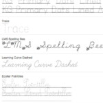 Free Name Tracing Worksheet Printable + Font Choices (With
