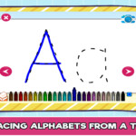 Free Online Alphabet Tracing Game For Kids - The Learning Apps