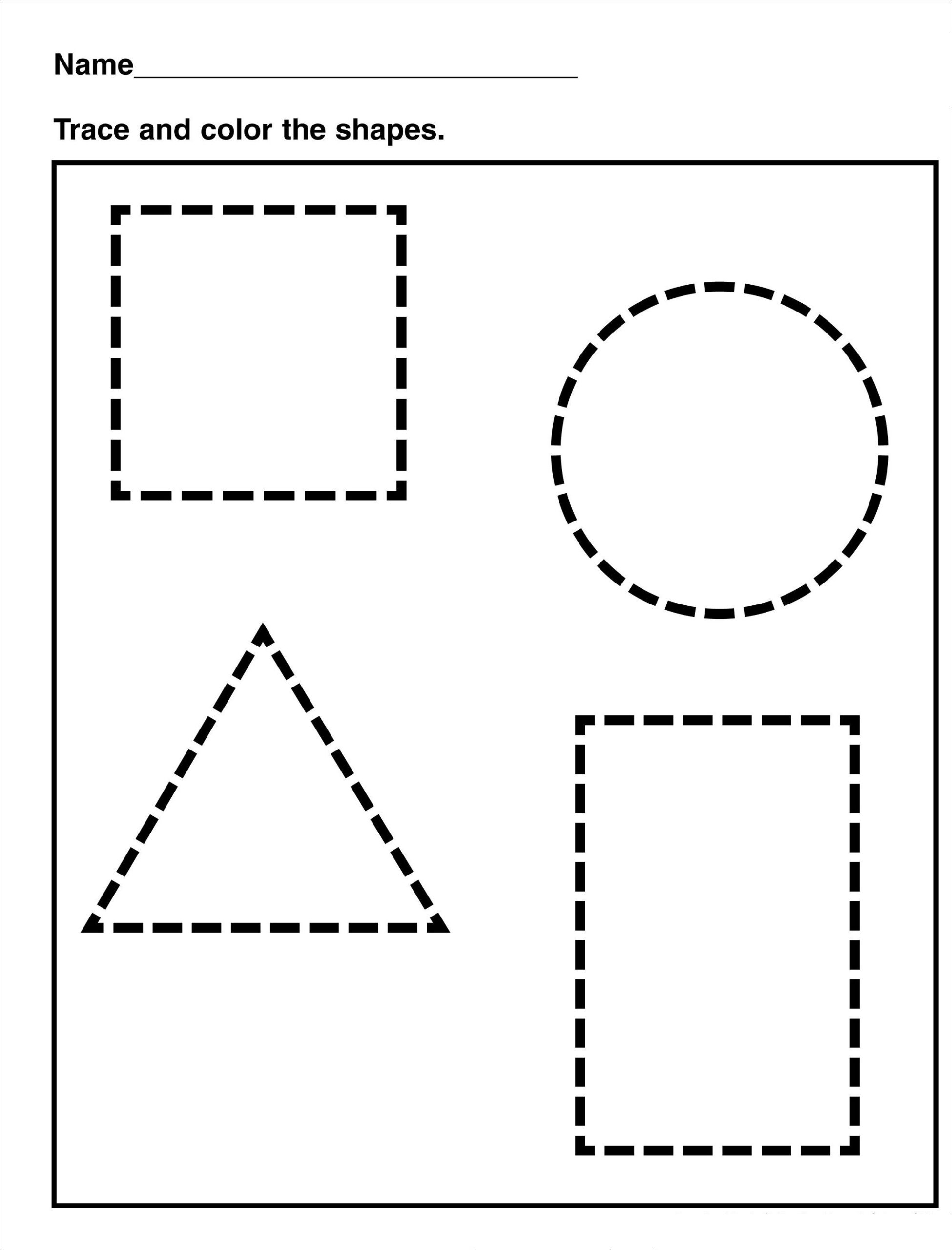 Name Tracing For 4 Year Olds TracingLettersWorksheets