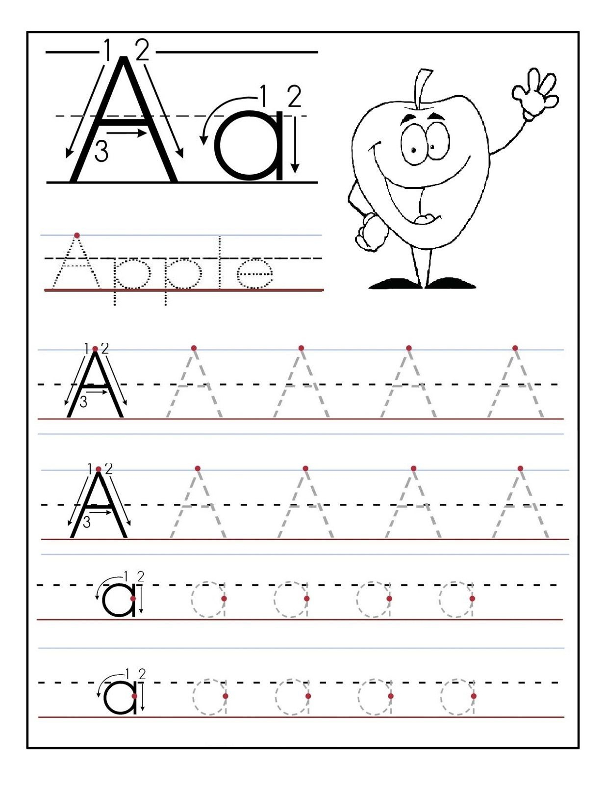 Free Preschool Printables In 2020 (With Images) | Tracing