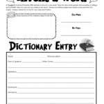 Free Printable - Frindle Invent A Word | Teaching Writing