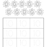 Free Printable Preschool Worksheets Tracing Numbers - Clover