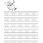 Free Printable Tracing Letter W Worksheets For Preschool