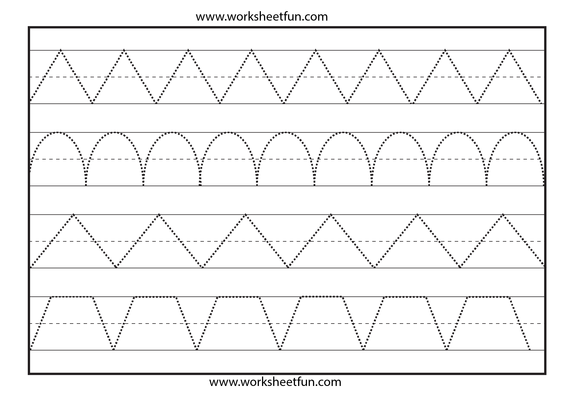 Free Printable Tracing Worksheets – Prnt