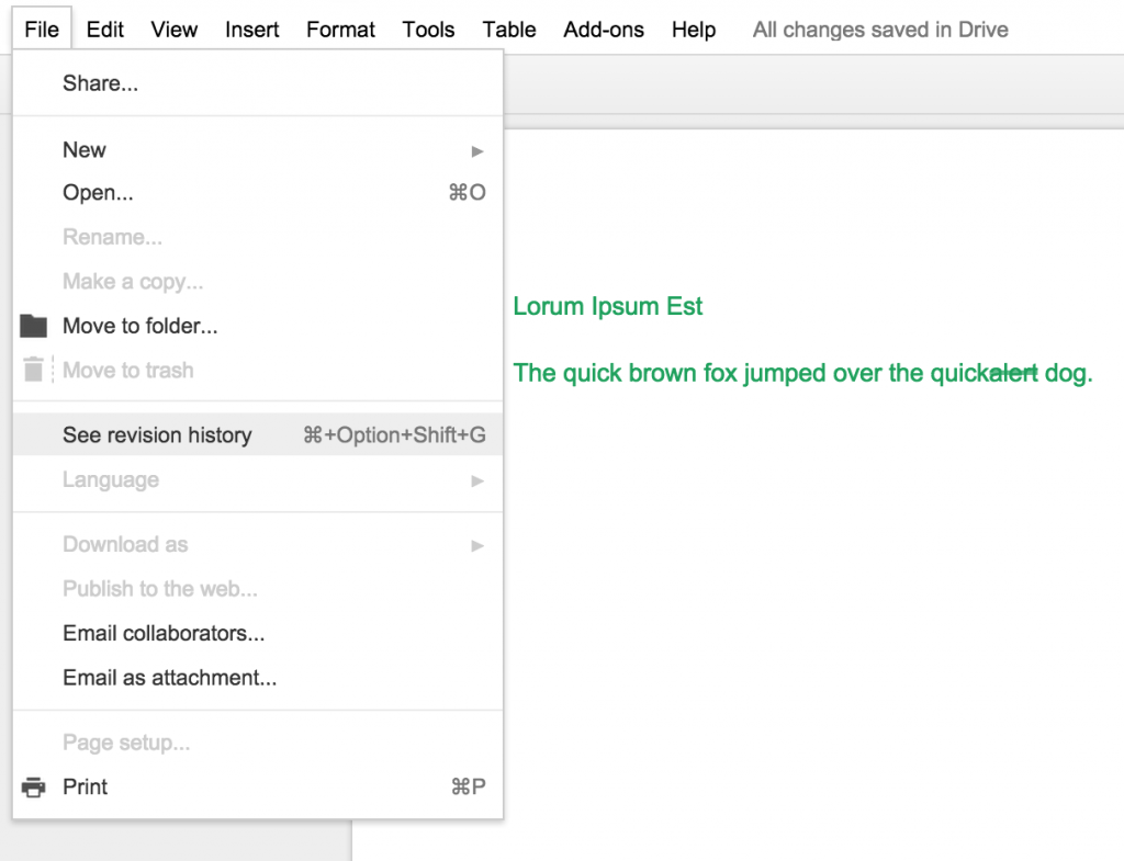 Google Docs Has Full &amp;#039;track Changes&amp;#039; Word Integration