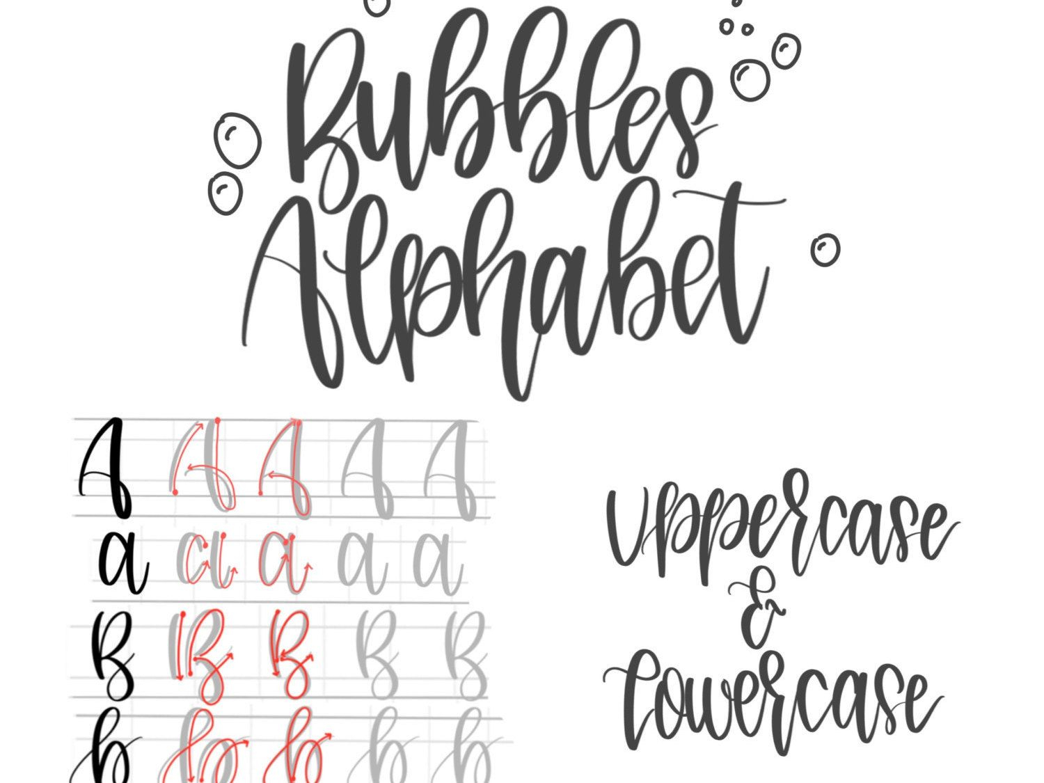 Hand Lettering Practice Sheets | Modern Calligraphy Guide