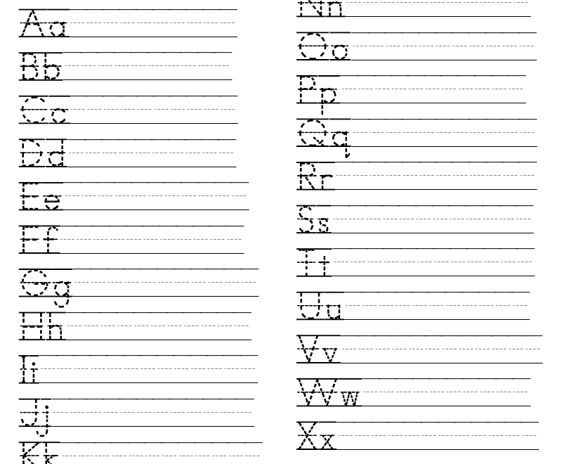 Handwriting Practice.pdf - Google Drive | Bokstaver, Lærer