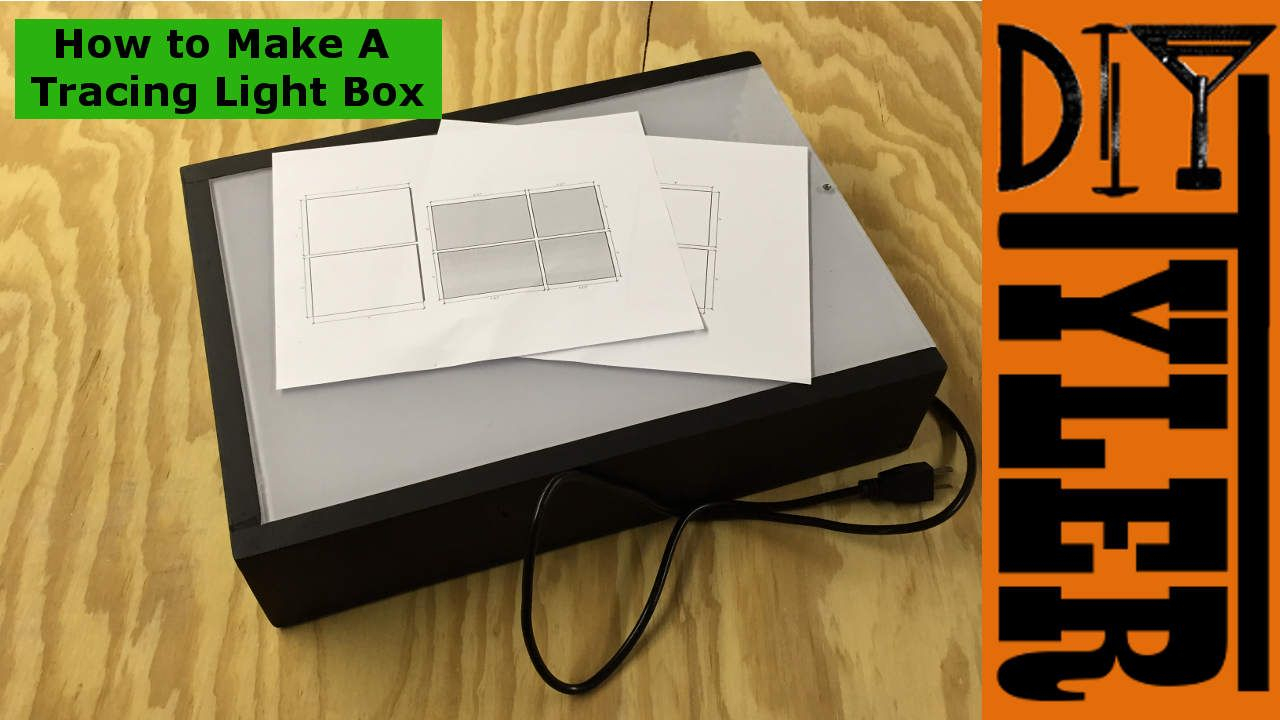 How To Build A Diy Tracing Light Box (With Images) | Light