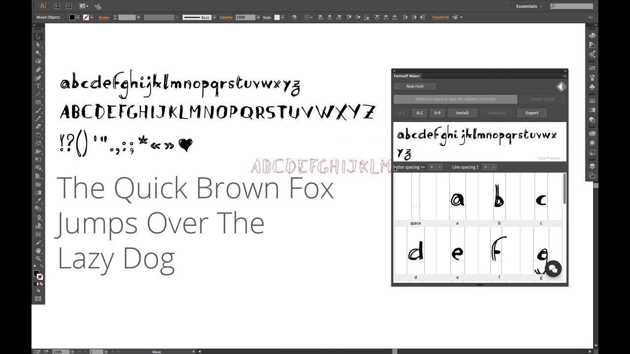 How To Create Your First Font From Scratch: A Stepstep