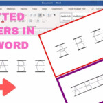 How To Make Dotted Letters In Microsoft Word | Dotted Letter