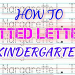 How To Make Dotted Letters (Tagalog )- Kindergarten
