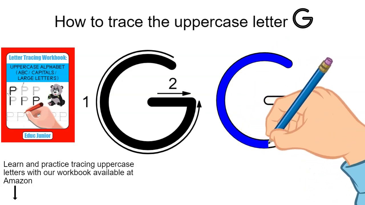 How To Trace The Uppercase Letter G