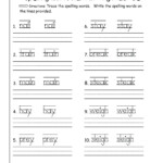 Kindergarten Handwriting Worksheets - Best Coloring Pages