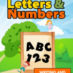 Learn Letters And Numbers Abc 123 Writing And Coloring Book: Landscape  Alphabet Numbers Writing Practice Letter Tracing Book Kids, Activity  Notebook