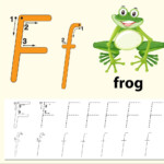 Letter F Tracing Alphabet Worksheets - Download Free Vectors