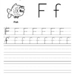 Letter F Tracing Worksheet | Writing Worksheets, Alphabet