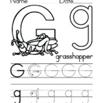 Letter G Worksheets For Preschoolers Letter G Worksheets For